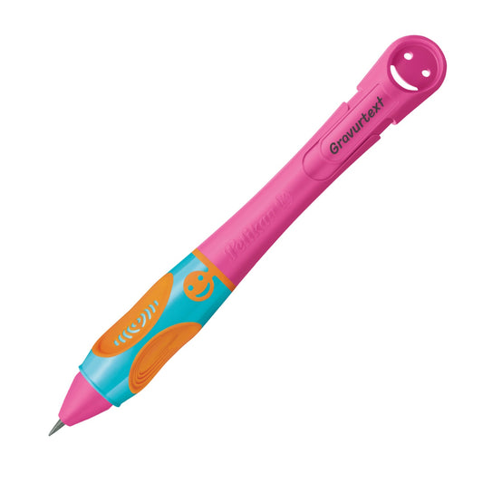 Bleistift griffix® B2LP Lovely Pink mit Laser-Gravur