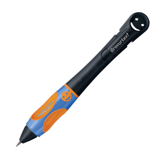Bleistift griffix® B2NBK Neon Black mit Laser-Gravur