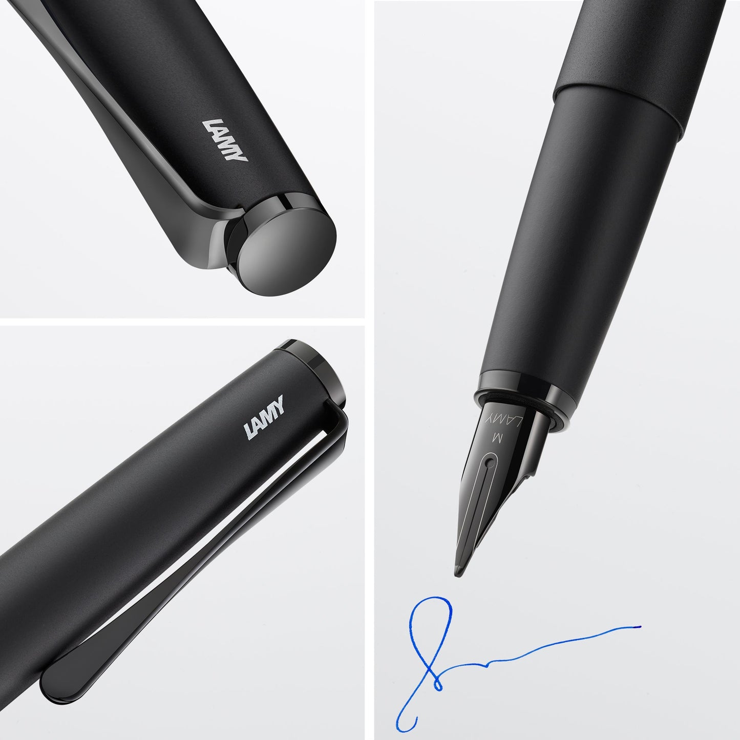 Füllhalter studio Lx 066 all black inkl. Laser-Gravur
