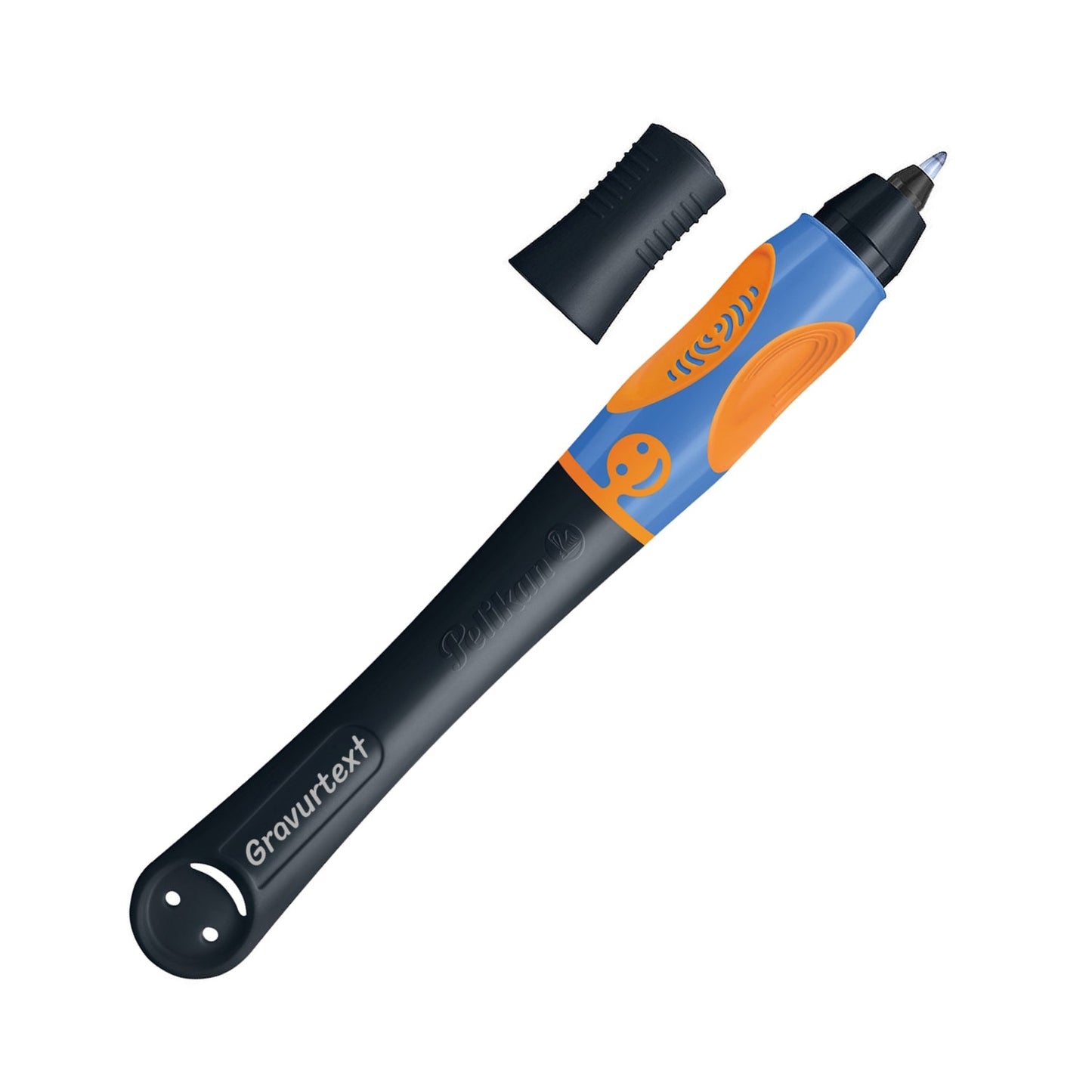 Tintenroller griffix® T2NBK Neon Black mit Laser-Gravur