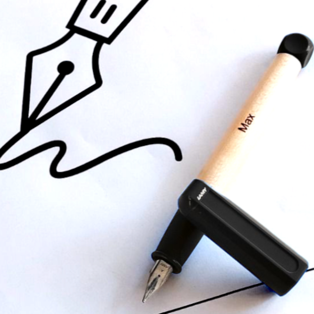 Füllhalter abc Sonderedition tinta negra. Grabador láser