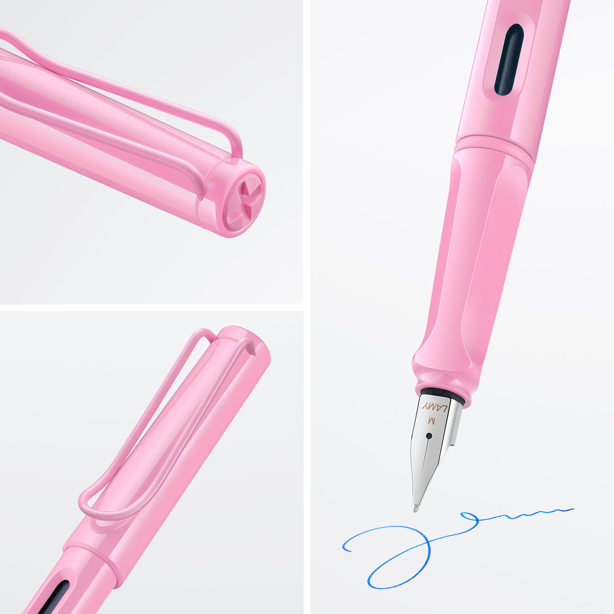Fountain pen safari 0D2 lightrose (light pink) incl. engraving