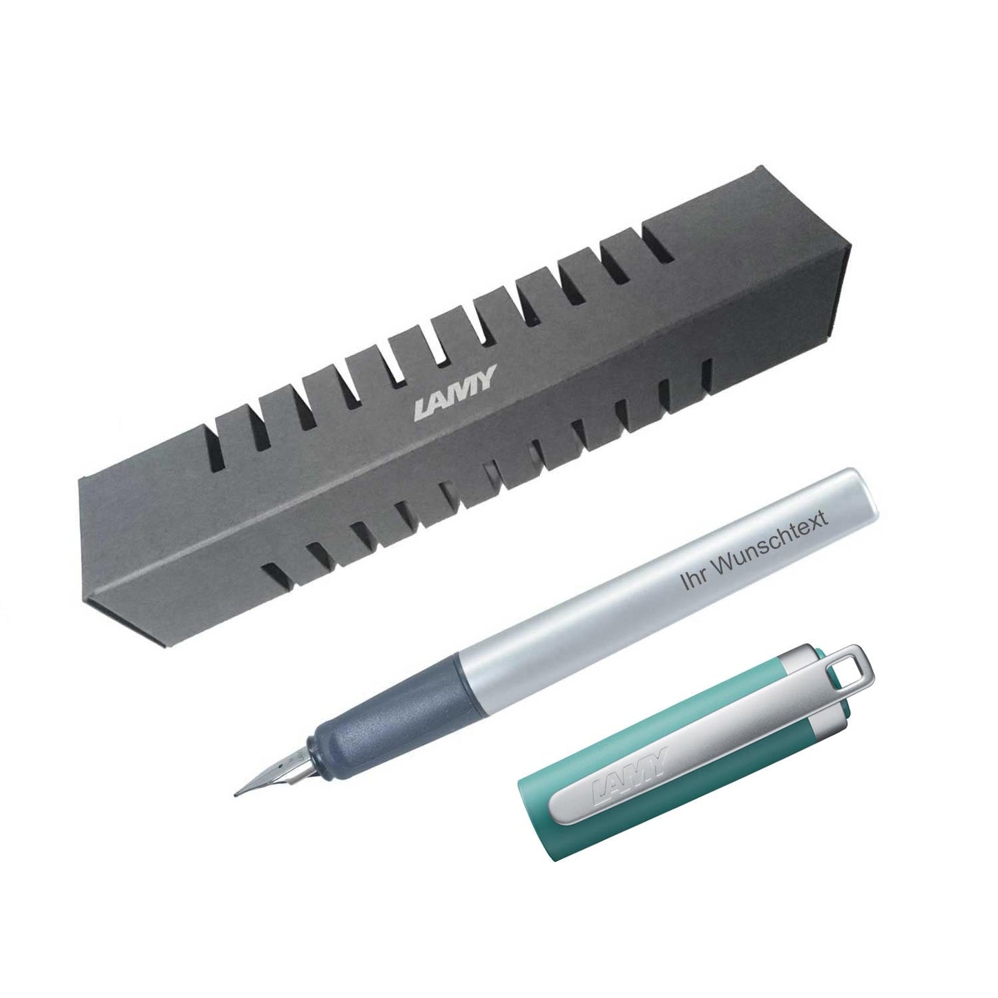 Fountain pen nexx M 094 opal green incl. laser engraving
