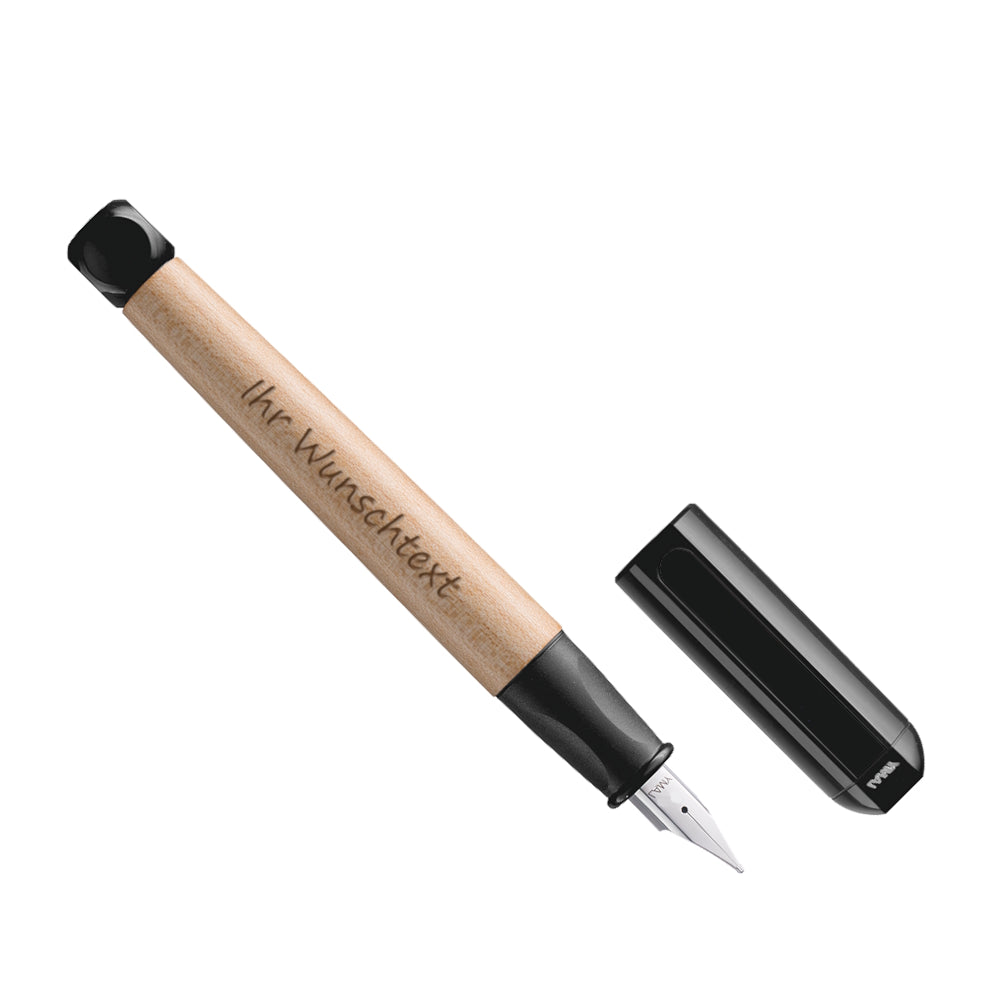 Füllhalter abc Sonderedition tinta negra. Grabador láser