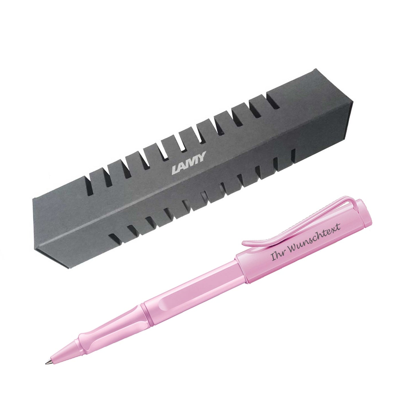 Rollerball pen safari 3D2 lightrose (light pink) incl. engraving